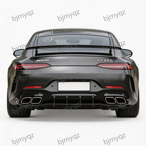 Kit de pare-chocs arrière Benz AMG <span class=keywords><strong>GT</strong></span> W290, diffuseur, embouts d'échappement, kit carrosserie de mise à niveau pour <span class=keywords><strong>Mercedes</strong></span> AMG <span class=keywords><strong>GT</strong></span> <span class=keywords><strong>63S</strong></span> W290 - Product Image 3