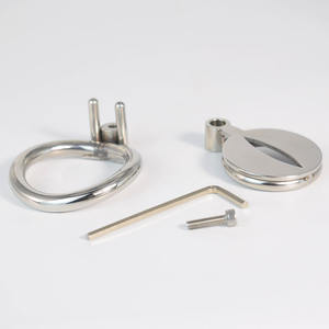 FRRK-71 <span class=keywords><strong>chasteté</strong></span> dispositif garçon gay male chastity produits en métal acier pénis cock <span class=keywords><strong>cage</strong></span> - Product Image 6