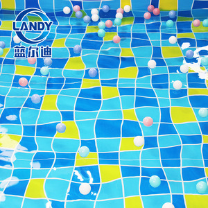 Landy Kids Water Park <b>Slide</b> PVC Anti Slip Indoor Outdoor Play Equipment For Children <b>Pool</b> Fun Toy - Product Image 3