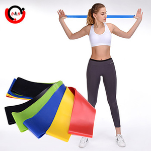 5 Bandas de Resistencia para Ejercicio <span class=keywords><strong>con</strong></span> Diferentes Niveles de Resistencia, Bandas Elásticas de Látex para Fitness, 5LBS-45LBS - Product Image 2