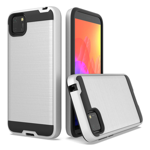 Cover posteriore per telefono con superficie metallica spazzolata antigraffio per <span class=keywords><strong>Huawei</strong></span> <span class=keywords><strong>Y5</strong></span> Y9 Prime Y8S Y9P Y5P - Product Image 2