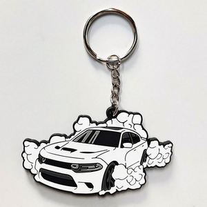Custom Company Logo <b>Keychain</b> Fashionable 3D/2D Design Soft PVC Keyring with <b>Personalized</b> Rubber PVC Key Chain for Promotions - Product Image 2