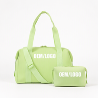 Fabricant de sacs en néoprène, sacs de voyage en néoprène personnalisés pour femmes, grande capacité avec fermeture à glissière et bandoulière