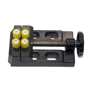 Super Mini Walnut Vise Clamp Table Vice para joyería Clip nuclear en herramienta de tallado DIY - Product Image 1