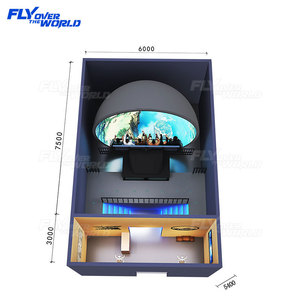 Cinéma volant en dôme, théâtre volant, solution de cinéma volant entièrement personnalisée avec 8 à 32 sièges et films exclusifs - Product Image 2