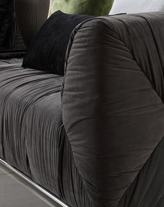 Meubles 3 pièces Royal Big Sofa ensemble nordique de salon de luxe canapé turc noir et or canapé incurvé salon - Product Image 6