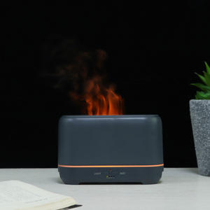 Diffuseur d'arômes et humidificateur 0,5 L USB portable avec lampe de bureau à lumière d'ambiance et télécommande pour usage au bureau - Product Image 2