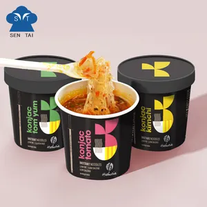 Ngay lập tức hương vị cà chua Konjac cốc mì từ hethstia shirataki mì paleo thân thiện keto Konjac