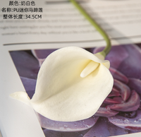 Bestseller Handgefertigte Mini-Kallus Kunstblumen Bunte Einzelne Kallusblumen für Hochzeit Party Heim- und Gartendekoration