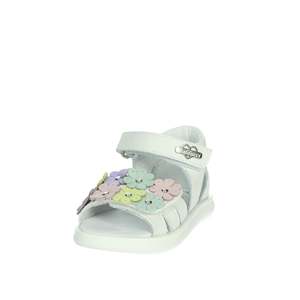 Balducci Girls White <b>Sandals</b> With Flower Detail Flat Shoes - Product Image 6