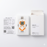 Registrador de Datos de Temperatura Farmacéutico de Alta Precisión con USB y Soporte OEM para Sistema de Monitoreo de Cadena de Frío
