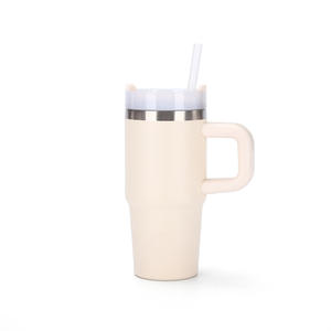 Vaso Térmico de Viaje de Acero Inoxidable de 40 oz, Diseño Moderno, Libre de BPA, con Asa, para Bebidas Frías y Calientes, Taza de Oficina, Tipo Botella de Vacío - Product Image 2