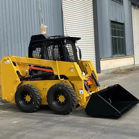 Shandong Mini-Kompaktlader mit Anbaugeräten, 300 kg Frontlader Traktor