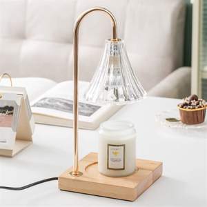 Difusor de aromaterapia de vidrio de fusión de aceite esencial de vela perfumada libre de fuego antidumping ajustable con bombilla de calefacción - Product Image 2