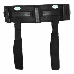 हस्तांतरण चलने Gait बेल्ट के साथ 4 नायलॉन गद्देदार बुजुर्ग संभालती-चिकित्सा नर्सिंग के लिए सुरक्षा के लिए विश्व स्तर पर Gait डिवाइस, वरिष्ठ नागरिकों, चिकित्सा - Product Image 1