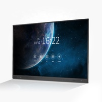 Pizarra Digital Interactiva LED de 75 Pulgadas a Precio Económico, Pantalla Todo en Uno, Pizarra Inteligente para Enseñanza, Panel Plano Interactivo