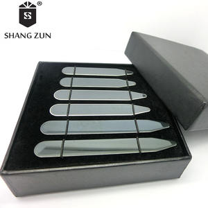 Best verkauf kleidung zubehör metall kragen unterstützung 5 farben können beliebig gewählt werden 6 pcs boxed mode kragen bleibt - Product Image 5