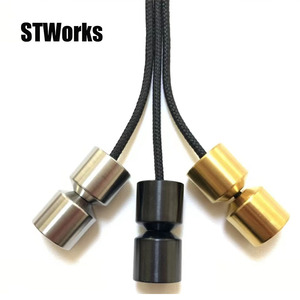 Bola Antiestrés <span class=keywords><strong>Begleri</strong></span> de Aleación de Titanio Gr5 Personalizada, Colorida, Fabricada con CNC, Superventas - Product Image 5
