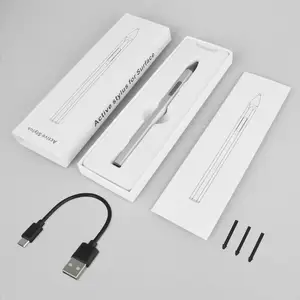 工厂敏感主动触摸铅笔定制促销塑料手写笔用于微软表面