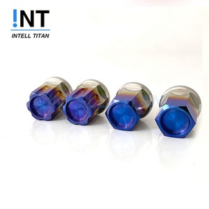 Custom Titanium Wheel <strong>Lug</strong> <strong>Nut</strong> M12x1.5 M14 Titanium Gr5 <strong>Lug</strong> <strong>Nuts</strong> Titanium <strong>Lug</strong> <strong>Nut</strong> - Product Image 5