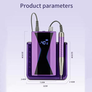 Taladro Eléctrico de Uñas de Alta Potencia 85W, Bajo Ruido, Recargable, 40000 RPM, Inalámbrico, Sin Escobillas, Herramienta de Pulido para Manicura, Venta al por Mayor - Product Image 4