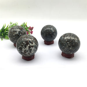 Esfera de Yooperlita de Cristal Natural al por Mayor, Venta Caliente, para Sanación y Decoración, Decoración de Bola de Fuego - Product Image 4