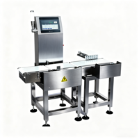 Contrôleur de poids automatique à écran tactile pour boîtes, bouteilles, boissons, aliments, OEM ODM, haute précision 0,1-1g, acier inoxydable SUS304