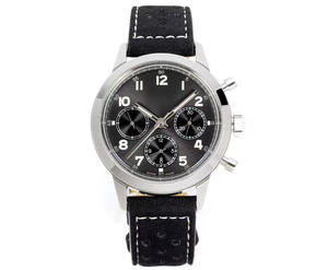 Montre automatique mécanique de luxe classique et distinguée de haute qualité avec logo OEM, en acier inoxydable lumineux, pour le sport - Product Image 1