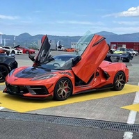 Aile avant ventilée en fibre de carbone sèche haute performance YT pour Chevrolet Corvette C8 2020-2025 – Rétrofit/Amélioration