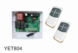 YET804PC Panneau <span class=keywords><strong>de</strong></span> commande <span class=keywords><strong>de</strong></span> haute qualité AC220V, récepteur RF, contrôleur 433,92 MHz, carte pour ouvre-portes <span class=keywords><strong>de</strong></span> <span class=keywords><strong>garage</strong></span> et volets roulants - Product Image 2