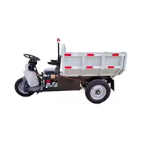 Tricycle minier de camion à benne basculante électrique 1.5T pour le transport des mines Machines minières efficaces et écologiques