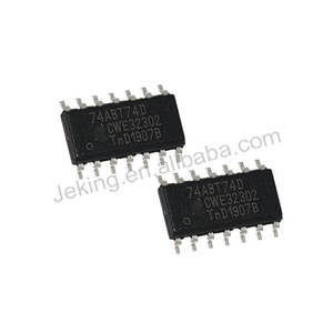 Jeking 74ABT74D Flip Flop, Circuito Integrado Traductor de Borde Positivo de 1 Bit, Tipo D, 2 Elementos, 74ABT74D118 - Product Image 3