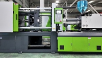 Machine de moulage par injection thermoplastique horizontale automatique électrique hydraulique à bas prix pour les boîtes de restauration rapide en ABS/PP/PC/EPS