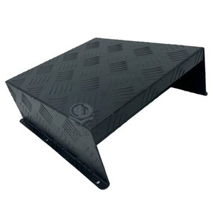 Protecteur de réservoir de carburant noir Support de réservoir de <span class=keywords><strong>gaz</strong></span> Couvercle de réservoir diesel <span class=keywords><strong>Plaque</strong></span> de déflecteur d'huile d'épaisseur 2mm - Product Image 2