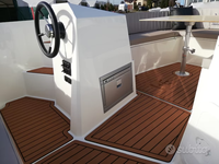 Bateau à essence gonflable en aluminium rigide de nervure à vendre