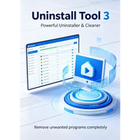 Outil d'installation et de désinstallation 3 Professional, Licence PC unique, Global, Suppression 100% propre, Suivi d'installation, Désinstallation forçée pour 11/10