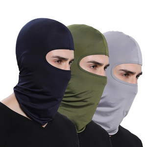 Pasamontañas Ligero de Poliéster Transpirable para Verano, Máscara Facial Completa para Motocicleta, Máscara de Esquí, Máscara Facial para <span class=keywords><strong>Caza</strong></span> - Product Image 1