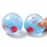 Cherry Sea Salt Handmade Soft Ball-Slow Rising Sensory Toy for Girls & Boys 14+ ASMR DIY Stress Relief