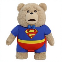 Ours en peluche super doux personnalisé avec boîte à musique