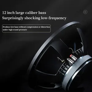 OEM A-12 Enceintes colonne Hi-Fi professionnelles en <span class=keywords><strong>bois</strong></span>, passives, sans batterie, 60W-300W, avec crossover audio bidirectionnel pour la maison - Product Image 4