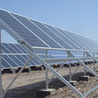 Système de montage de panneau solaire Support de canal C Canal en acier solaire Système de montage au sol de panneau solaire Canal en acier