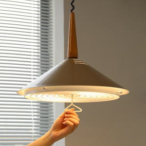 2023 New Designer Full-Spectrum Retro Vintage <b>Dining</b> Room Pendant <b>Light</b> Eye-protecting Telescopic <b>Dining</b> Table <b>Light</b> Chandelier - Product Image 3