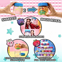 Elonna Magic Jelly Kins Magic Shaker, jouet sensoriel anti-stress, liquide transparent, jouet de décompression, 14+, unisexe