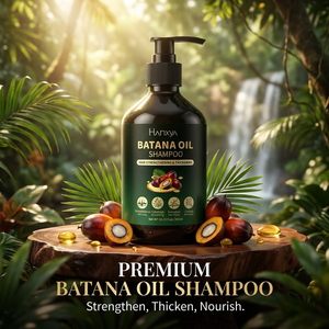 Shampoo nourrissant biologique Hanxya 300 ml en flacon pompe pour adultes - Croissance des cheveux et prévention de la perte de cheveux, soin des cheveux secs, tous types de cheveux - Product Image 4
