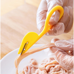 Intestinal Cleaning Tool Plastic Knife For Duck Chicken Eel Loach Gutting Kitchen Gadget - Product Image 1