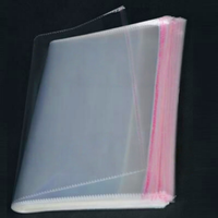 Sacs thermorétractables jetables personnalisés en BOPP, avec fermeture auto-adhésive, impression en héliogravure, logo personnalisé, emballage cadeau pour vêtements, marque Junyao