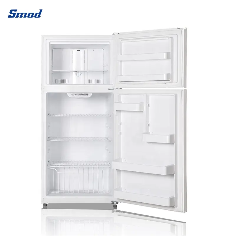 Kulkas Freezer atas pintu ganda 18/21Cu.ft, Hotel rumah, untuk DDT-663WMU