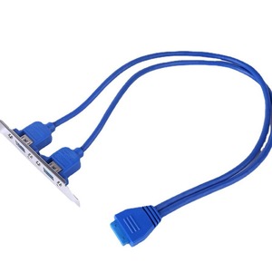 Cable adaptador USB 3,0 de 20 pines a USB 3,0 dual para expansión de placa base de PC - Product Image 2
