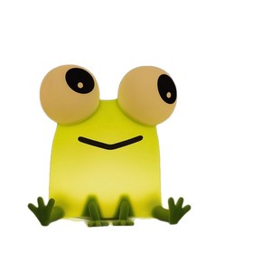 Veilleuse grenouille en silicone, commande tactile, alimentation USB, lumière LED chaude, cadeau pour enfants - Product Image 5