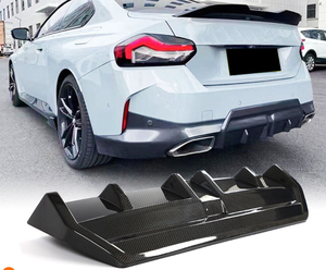 Diffuseur de pare-chocs arrière en fibre de carbone pour <span class=keywords><strong>BMW</strong></span> Série <span class=keywords><strong>2</strong></span> G42 M Sport M235i 220i Coupé 2022 <span class=keywords><strong>2023</strong></span> - Product Image 2